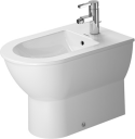 Duravit Darling New Gulvstående bidé 370x630 mm, 1 blanderhull,Wondergliss