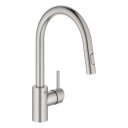 GROHE CONCETTO DUAL SPRAY KJØKKENARMATUR M/C-TUT SUPERSTEEL