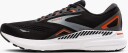 Brooks Adrenaline GTS 23 Herre Black/Mandarin Red/Silver 44.5