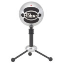 Blå Snowball USB Microphone Brushed Aluminium