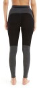 Icebreaker W Zoneknit 260 Leggings blåck/jet/hthr/cb blåck/Jet/Hthr/CB female M