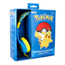 Pokemon Pokémon Pikachu Headset For Barn Maks. 85dB 3-7 år Blå / Gul