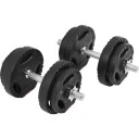 Gorilla Sports Hantlar PRO Trigrip - 2x10kg