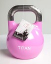 Titan BOX Steel Competition Kettlebell 8 kg PINK