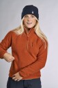 House Of Hygge Pile Fleece Pullover Dame Rust L