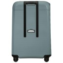 Samsonite Magnum ECO hard stor L koffert 75 cm 4 hjul Isblå