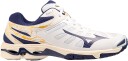 Mizuno Wave Voltage Herre White/Blue Ribbon/Mp Gold 39