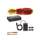 Wiha speedE II electric 591 - E-Screwdriver Set - trådløs - 2 batterier