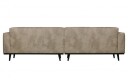 Bepurehome Statement 4-seters. Modulær Sofa m/kunststoff - Elephant skinn 1732542-01-0 1732551-01-0