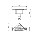 PURUS CORNER TWIST BUNN Ø75