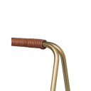 ferm LIVING - Port Wood Basket Brass