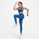 Nike One Dri-FIT High Waist Dame Court Blue/White S