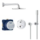 GROHE GROHTHERM PERFEKT DUSJSETT M/RAINSHOWER COSMOPOLITAN 210 KROM