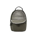 Kipling Seoul S liten ryggsekk Green Moss