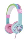 Hello Kitty Rainbow Headset For Barn Maks. 85dB 3-7 år Regnbue