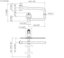 Dornbracht Tara Ultra POT FILLER Kran Kun Kaldt vann, Krom