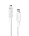 Anker 322 USB-C to USB-C Braided cable - 0.9m - White