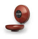 Wally Smart kitchen scale with nutrient information Volcanic Red