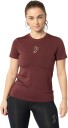 Johaug Elemental Tee 2.0 Dame Brownish rød XS