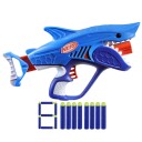 Nerf Junior Blaster m/ 8 skumpiler Wild Sharkfire