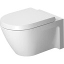 Duravit Starck 2 Vegghengt toalett 365x540 mm, Hvit, Wondergliss