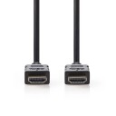 Hdmi - Høyhastighets Hdmi Kabel Med Ethernet - 15 Meter - Sort