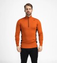 Aclima  Warmwool Mockneck M´S Herre 427 Gold Flame/Jet Black S