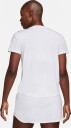 Nike Dri-FIT One Classic SS Top Dame White/Black XL