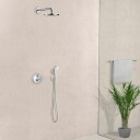 Hansgrohe Ecostat S dusjsett, krom