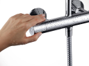 Hansgrohe Vernis Blend Showerpipe 200 1jet, med termostat, EcoSmart, Sort Matt