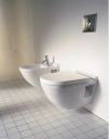 Duravit Starck 3 Vegghengt bidé 360x540 mm, 1 blanderhull