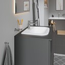 Duravit D-Code servant, 54,5x43,5 cm, hvit