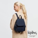 Kipling City Pack S liten ryggsekk Blue Bleu