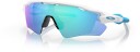 Oakley Radar Ev Path Polished White-sky Blå/prizm Sapphire