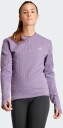 Adidas Ultimate Cte Cold.Rdy Hlaf Zip Running Shirt Dame Shadow Violet XS