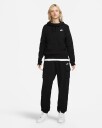 Nike Sportswear Club Fleece Dame Black/White M